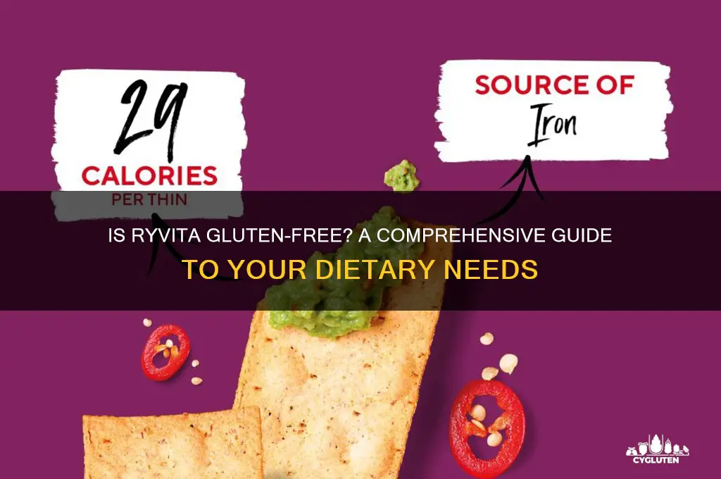 is ryvita gluten free