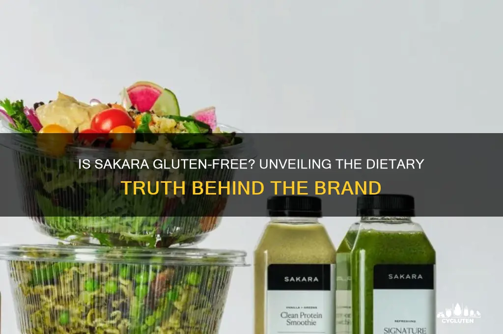is sakara gluten free