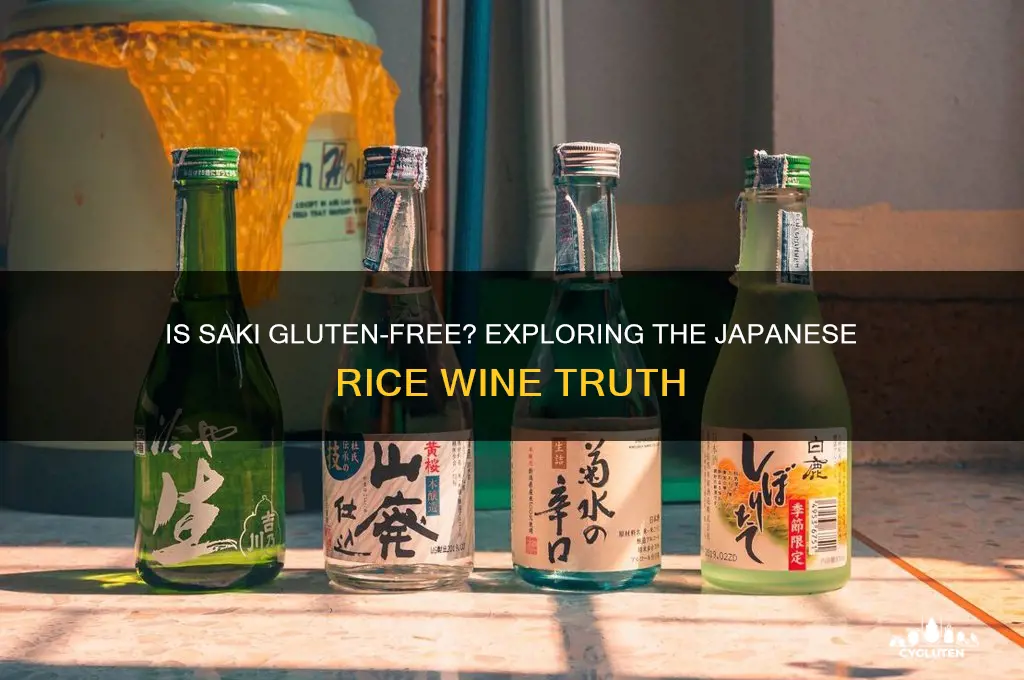 is saki gluten free