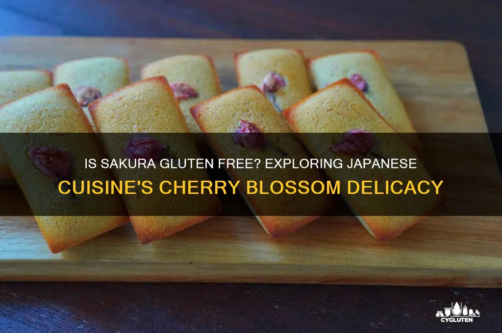 is sakura gluten free