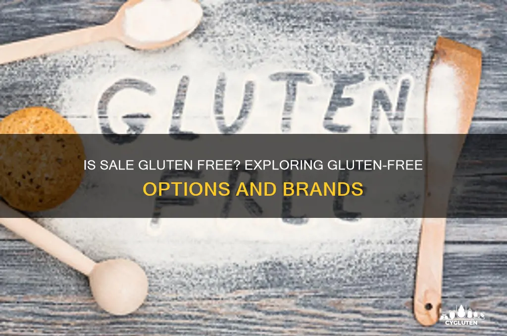 is sale gluten free