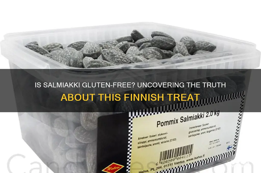 is salmiakki gluten free