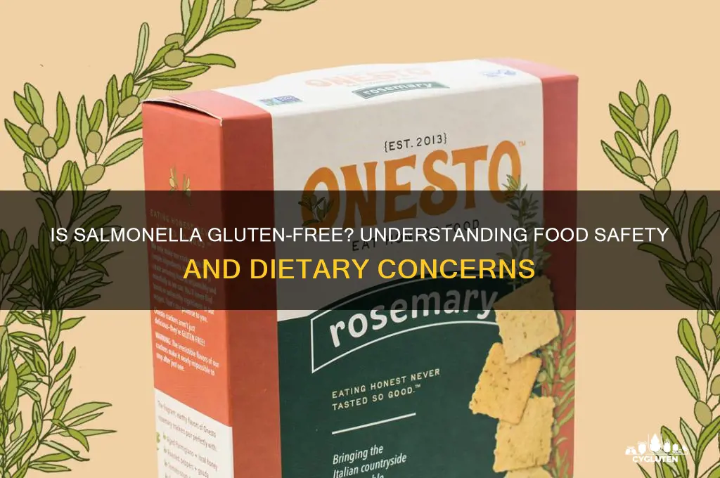 is salmonella gluten free