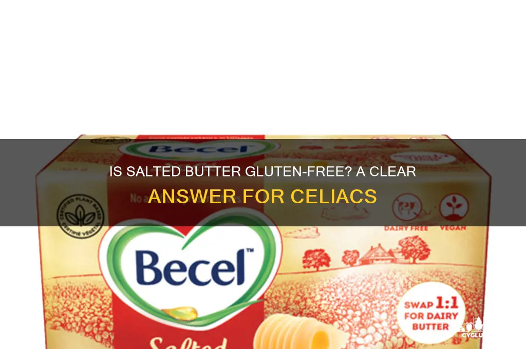 is salted butter gluten free