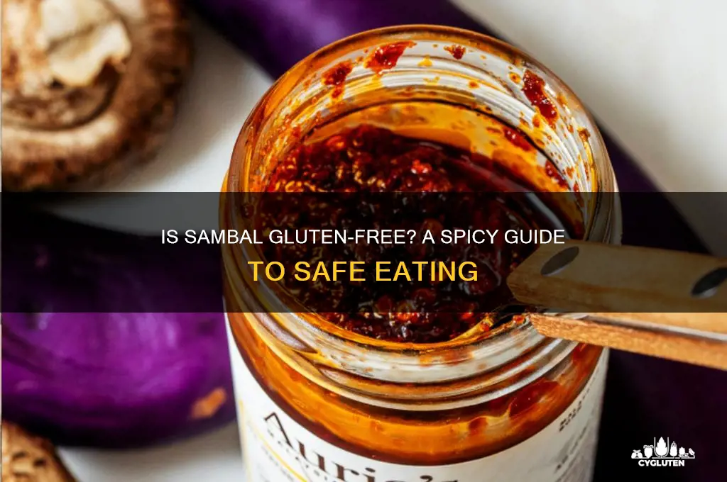 is sambal gluten free