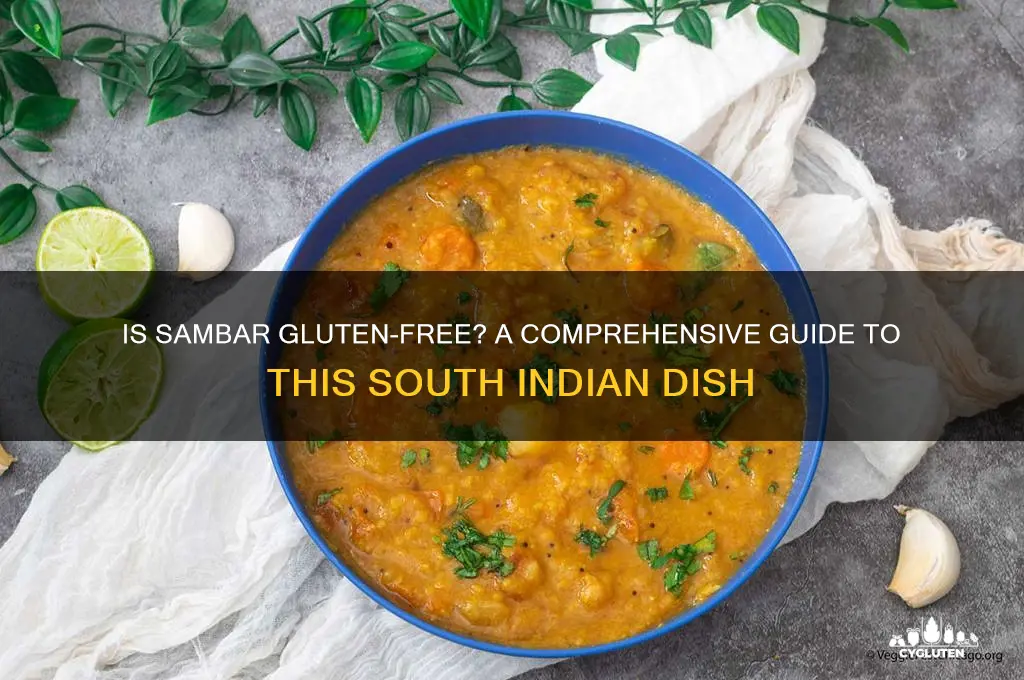 is sambar gluten free