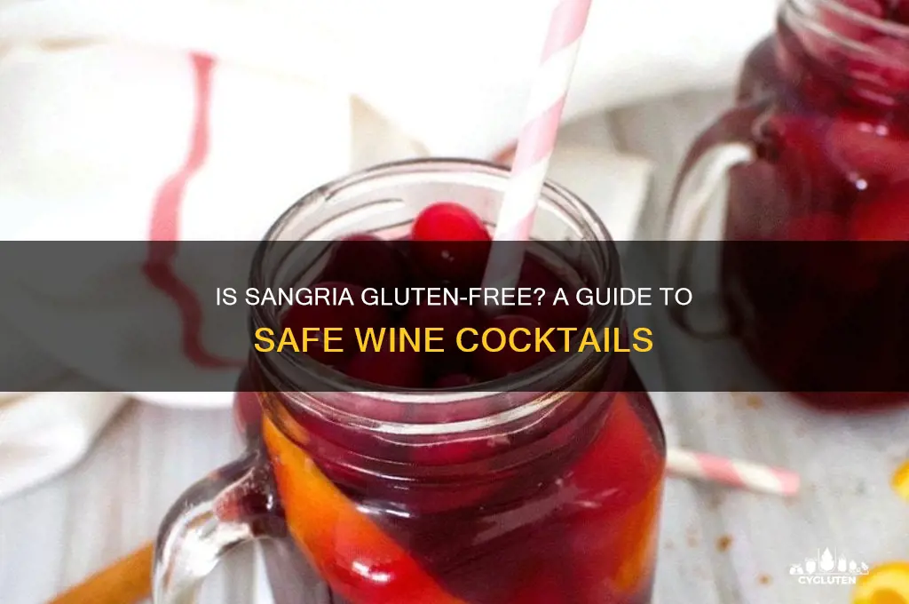 is sangria gluten free