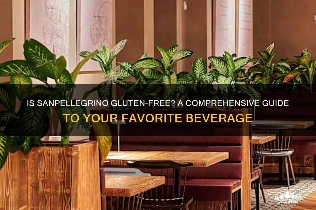 is sanpellegrino gluten free