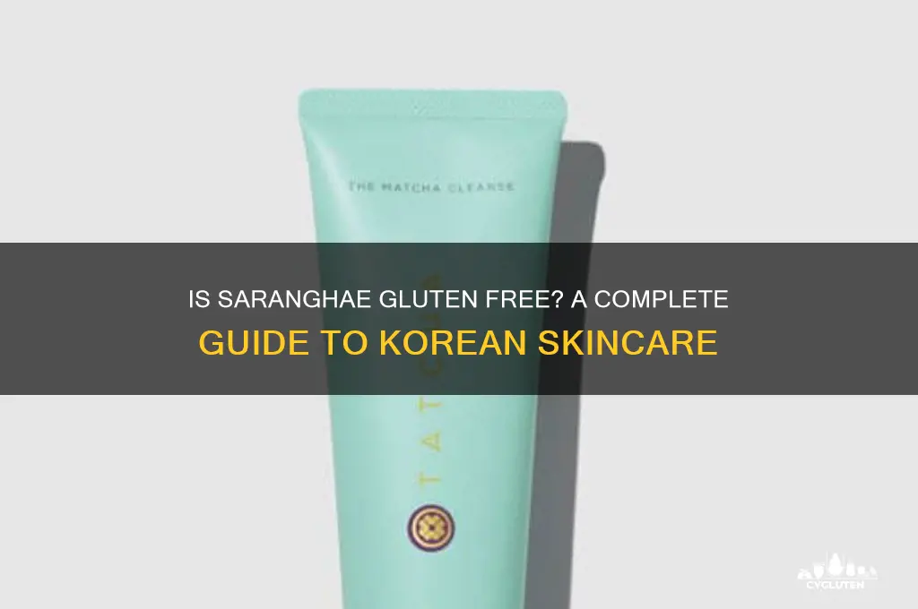 is saranghae gluten free
