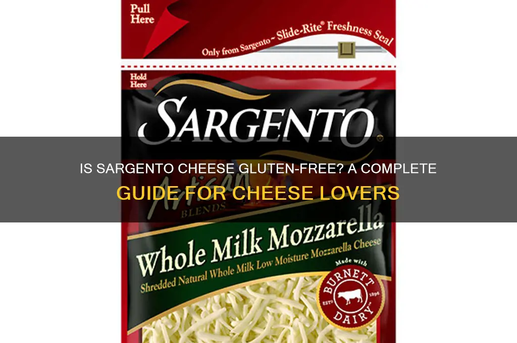 is sargento gluten free