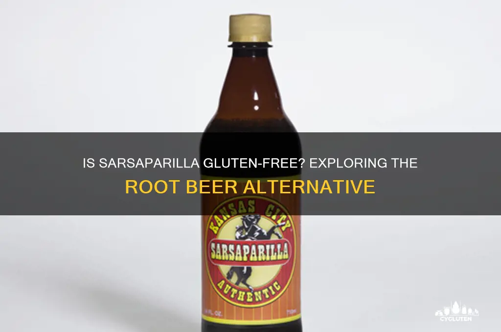 is sarsaparilla gluten free