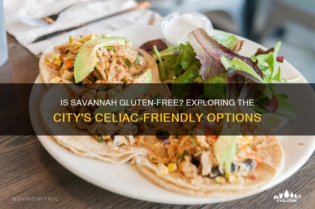 is savannah gluten free