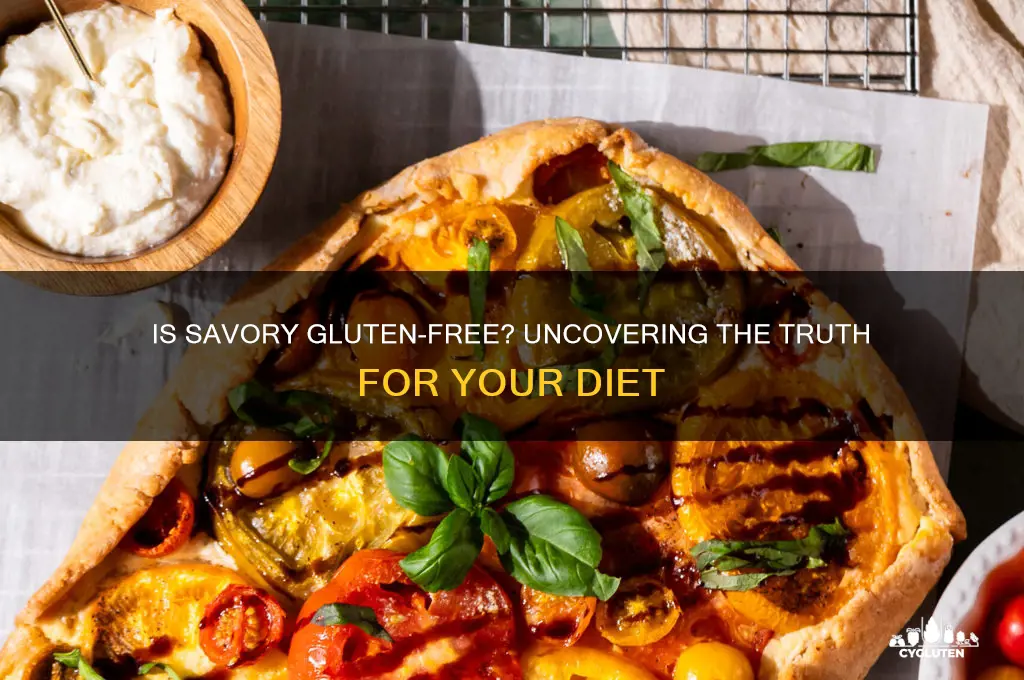 is savory gluten free