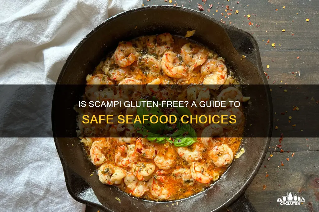 is scampi gluten free