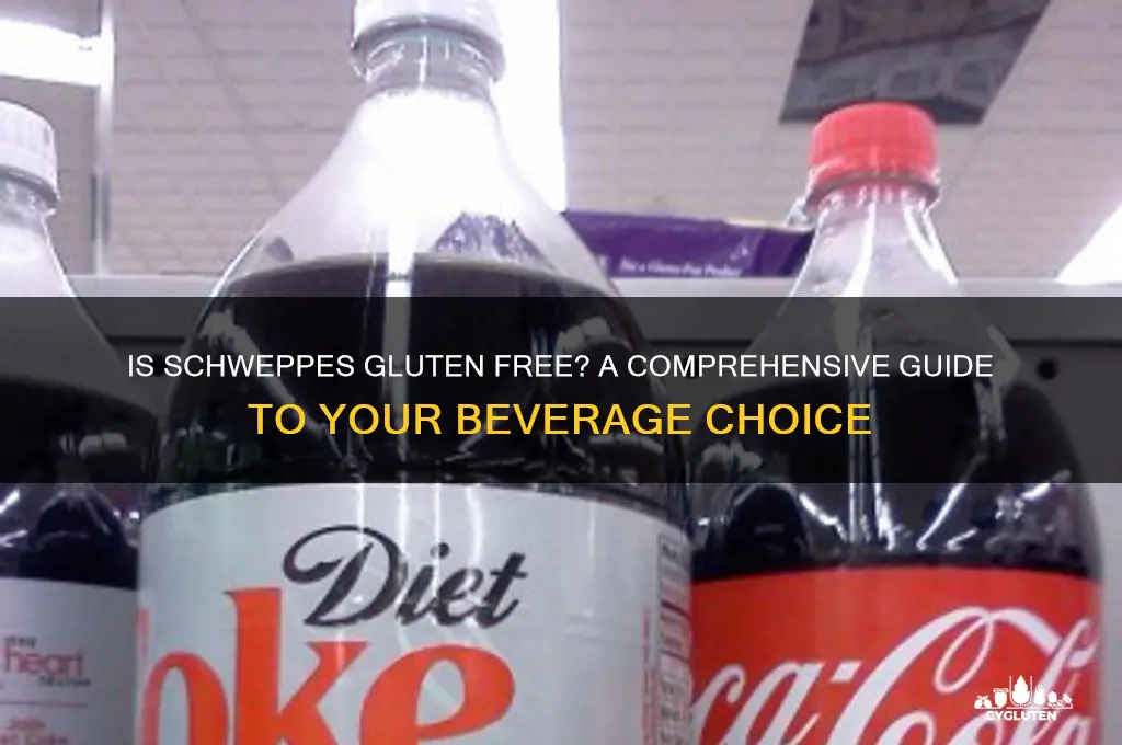 is schweppes gluten free