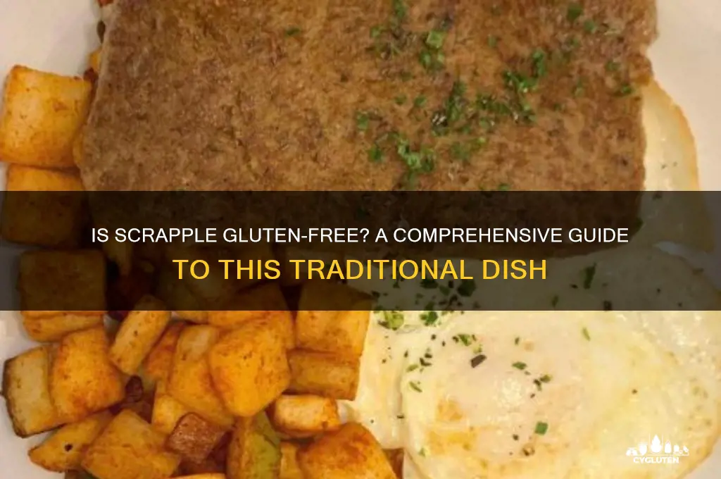 is scrapple gluten free