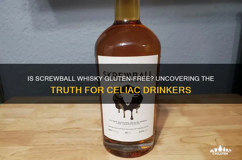 is screwball whisky gluten free
