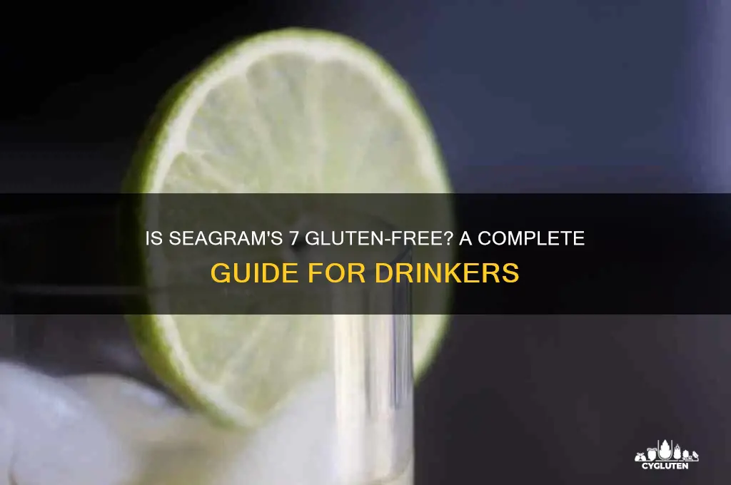 is seagrams 7 gluten free