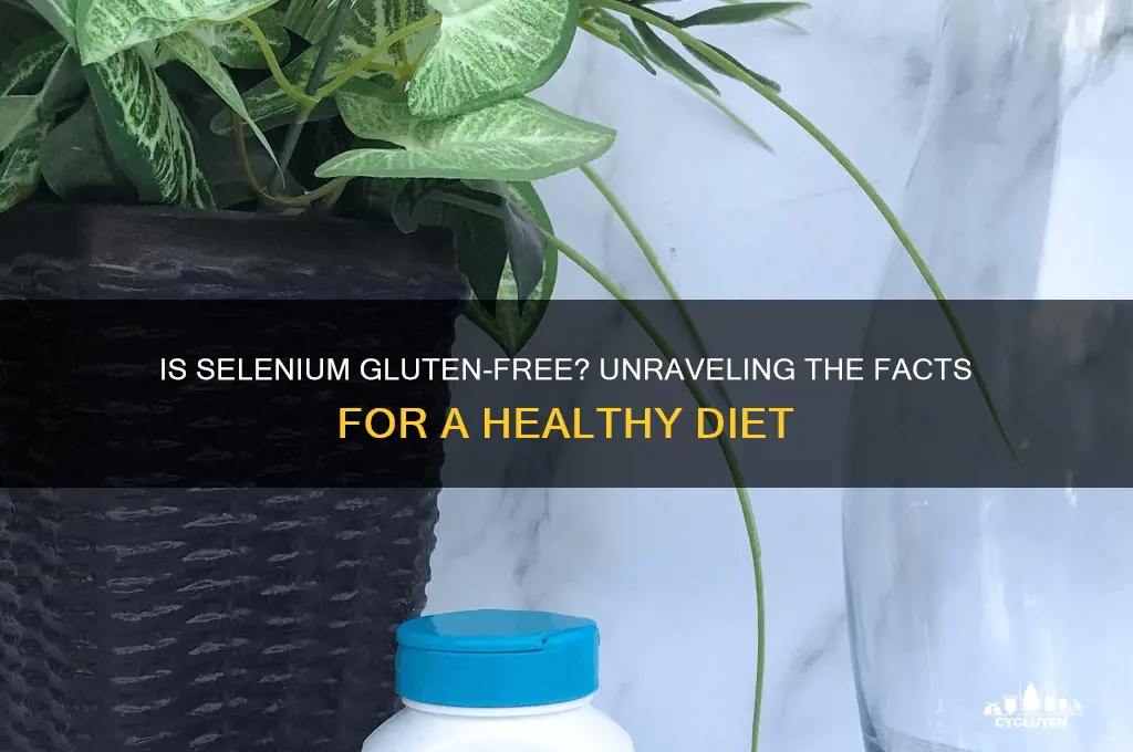 is selenium gluten free