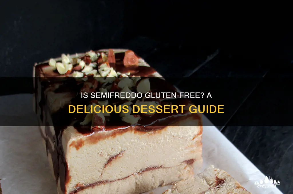 is semifreddo gluten free
