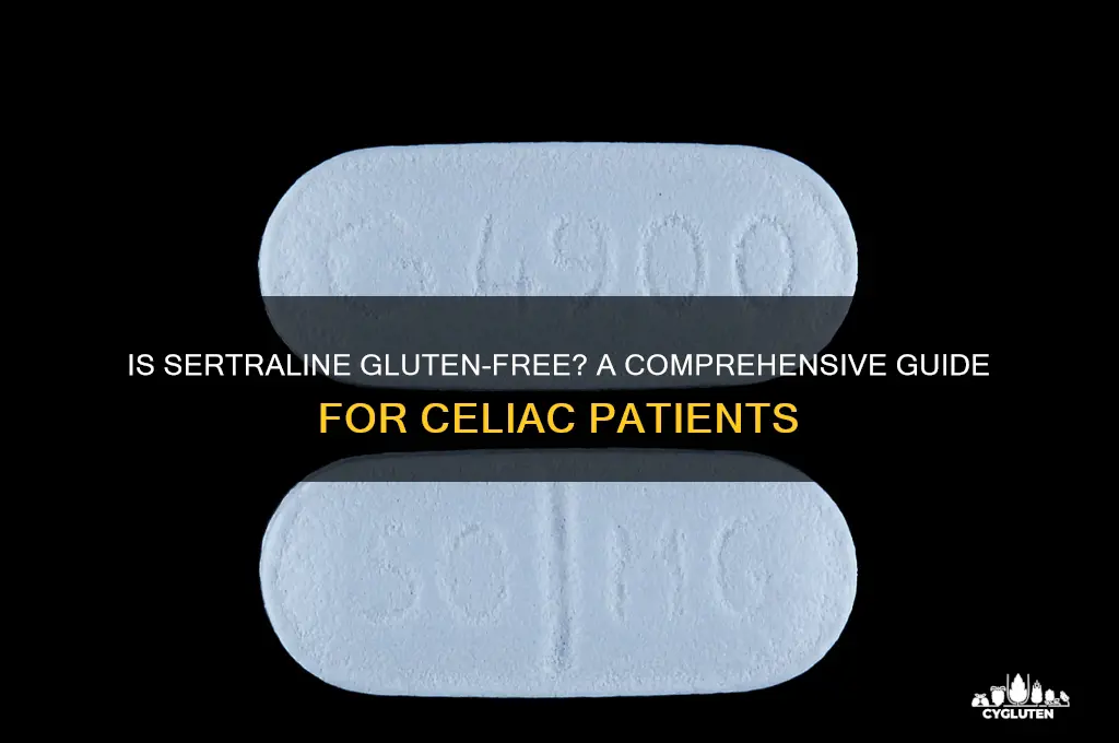 is sertraline gluten free