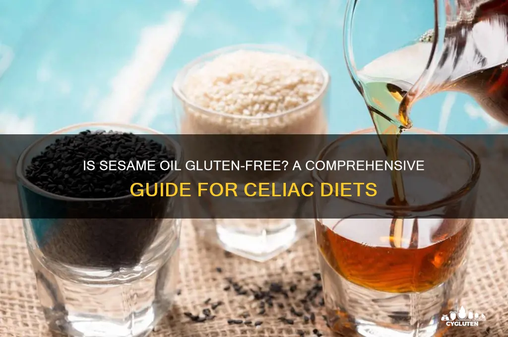 is sesame oil gluten free