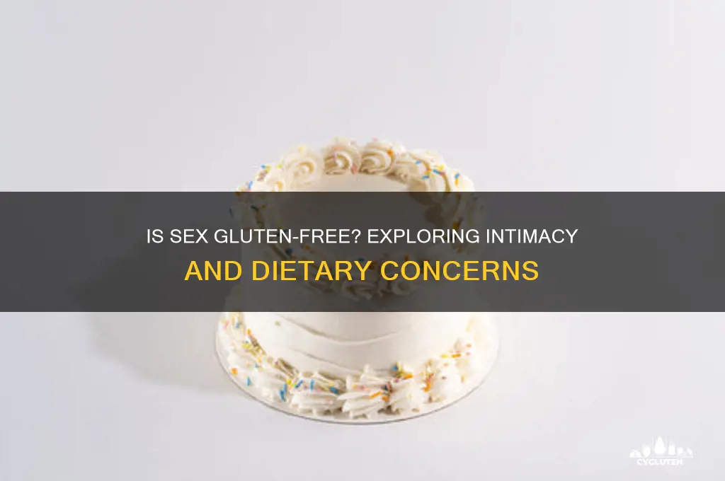 is sex gluten free
