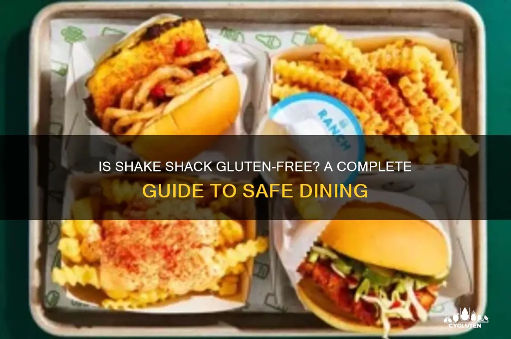 is shake shack gluten free