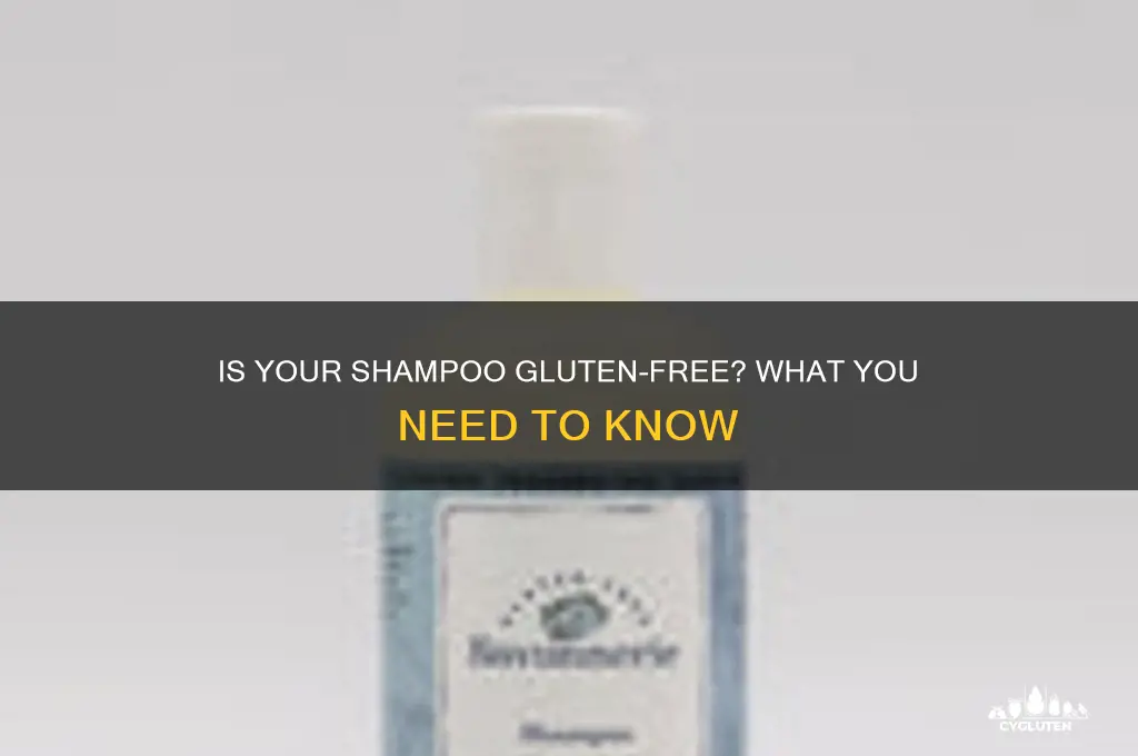 is shampoo gluten free