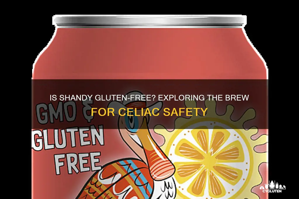is shandy gluten free