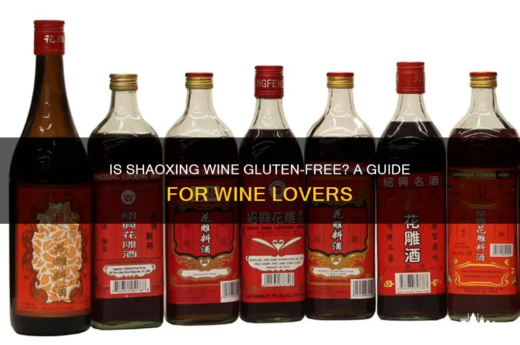 is shaoxing wine gluten free
