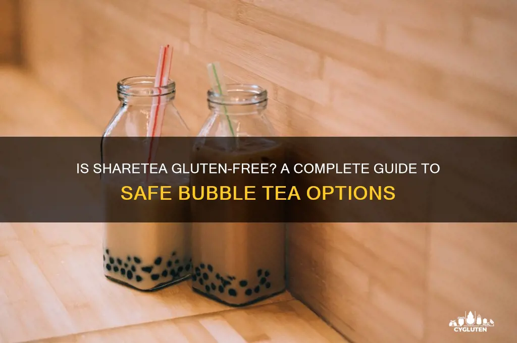 is sharetea gluten free
