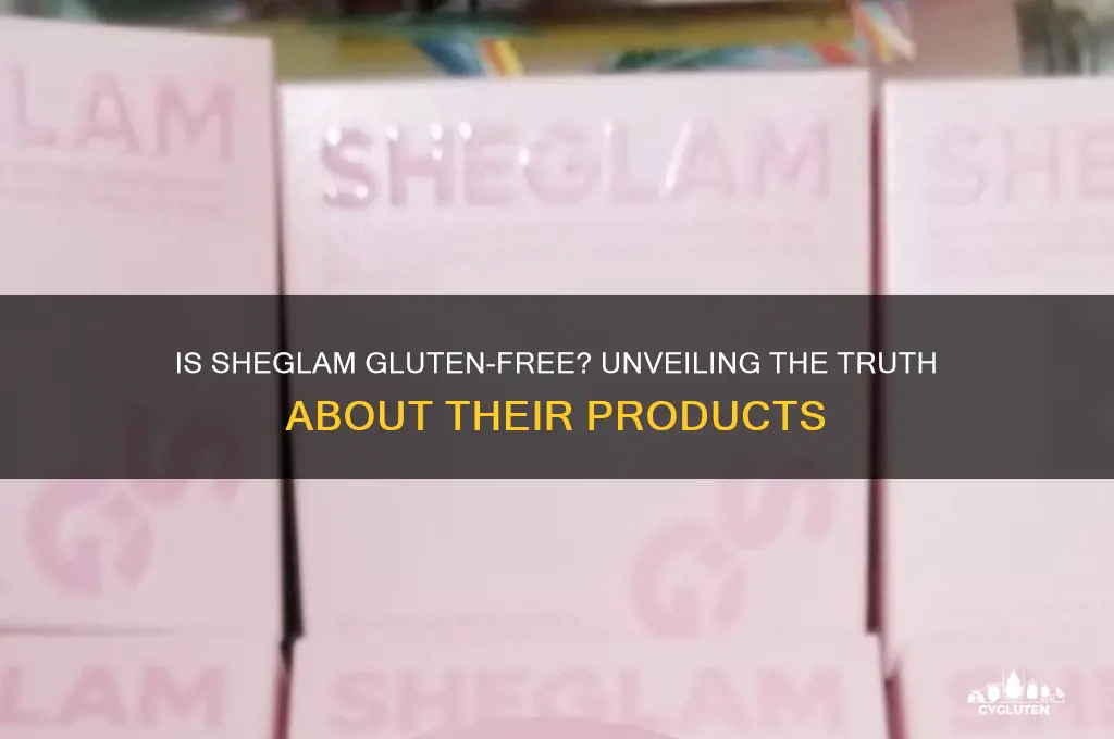 is sheglam gluten free