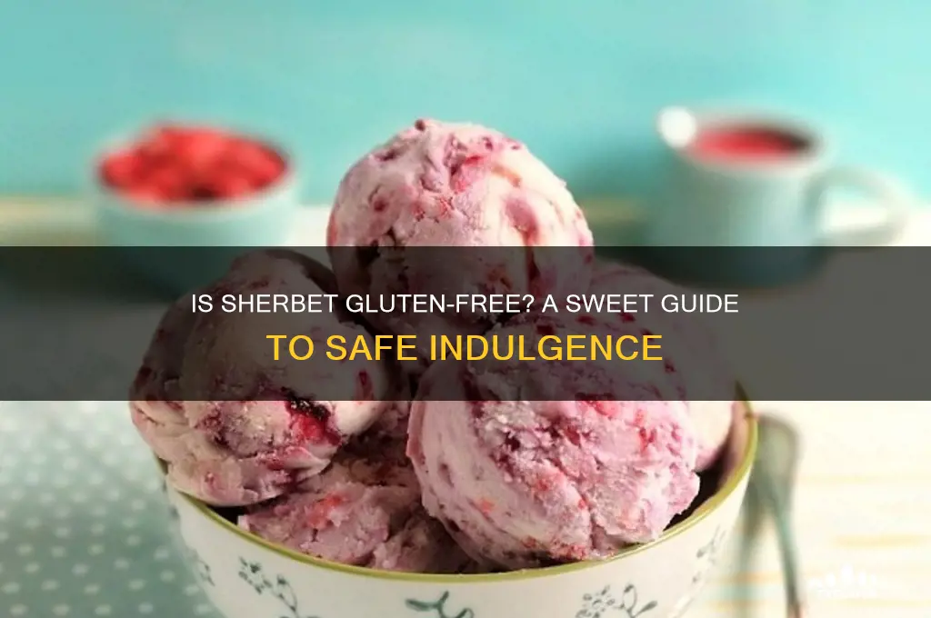 is sherbet gluten-free