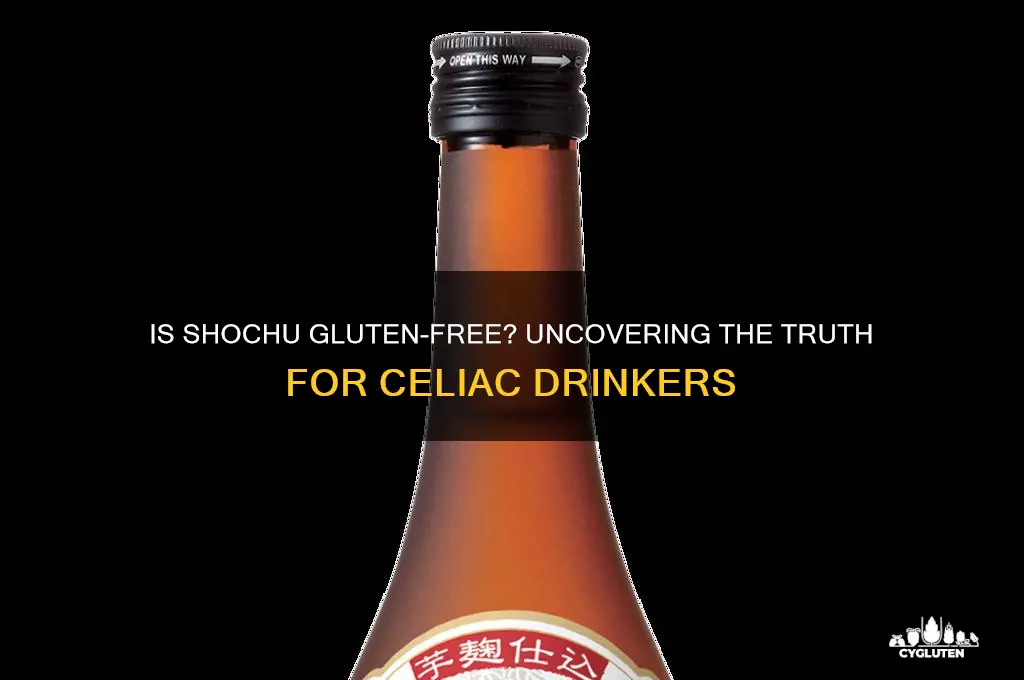 is shochu gluten free