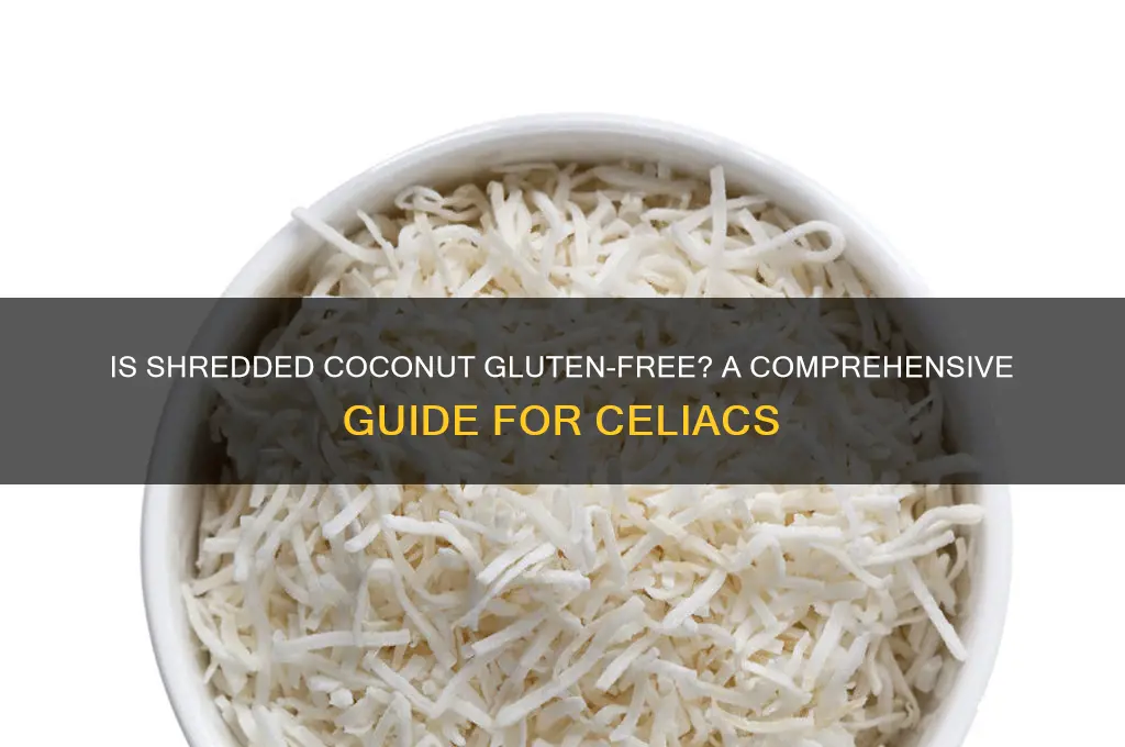 is shredded coconut gluten free