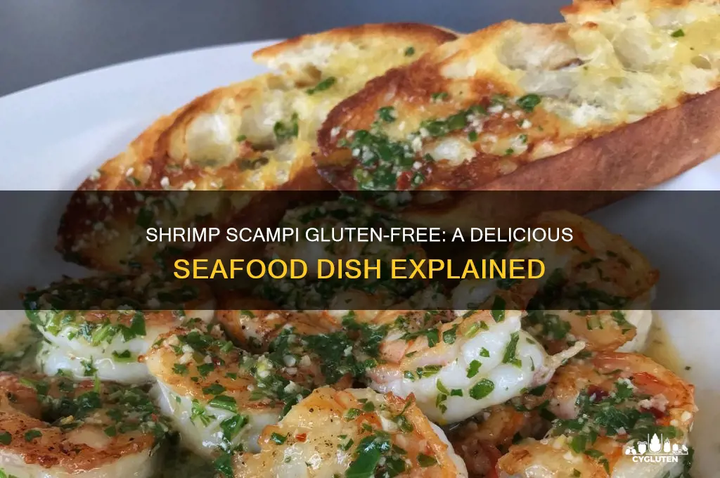 is shrimp scampi gluten free