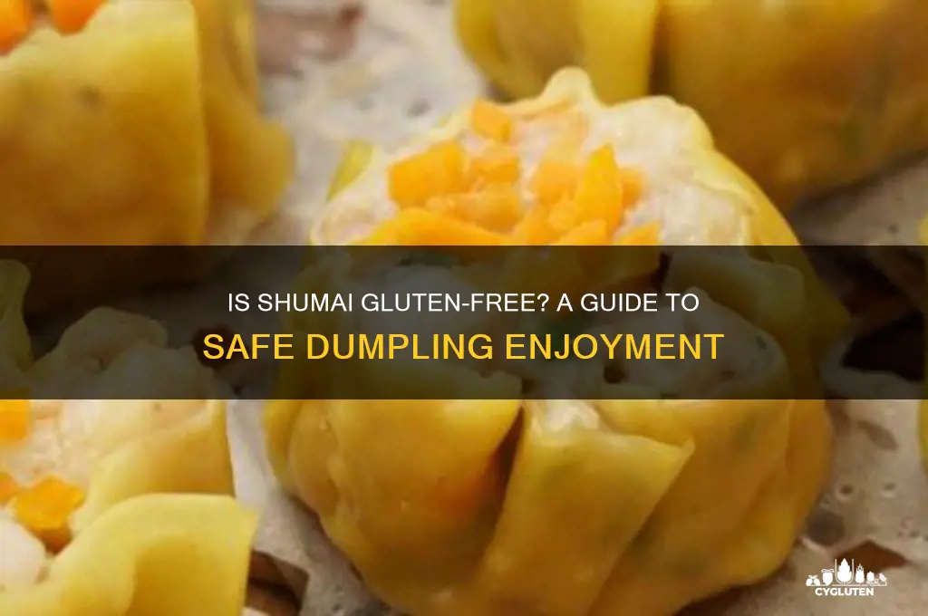 is shumai gluten free