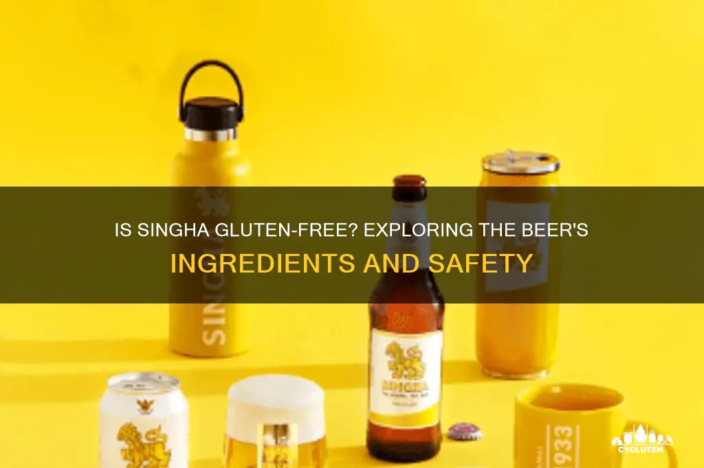 is singha gluten free