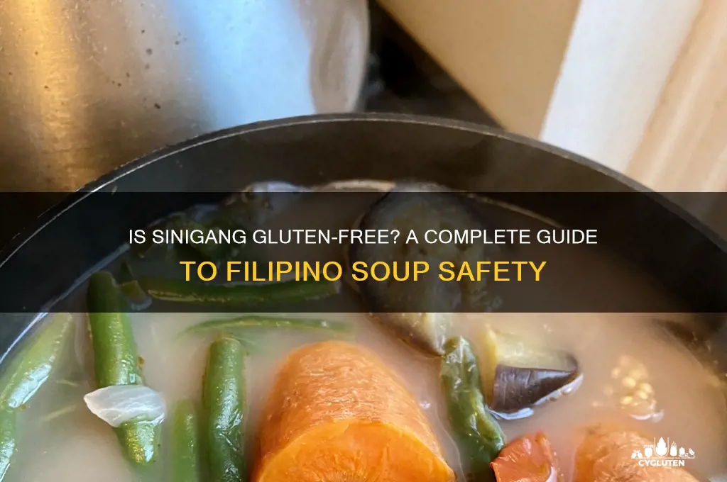 is sinigang gluten free