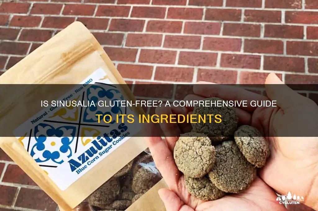 is sinusalia gluten free