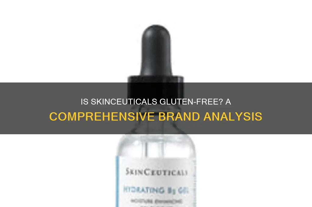 is skinceuticals gluten free