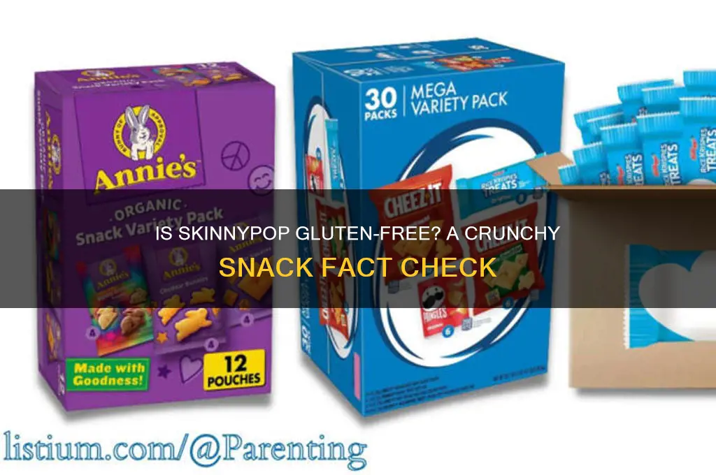 is skinnypop gluten free