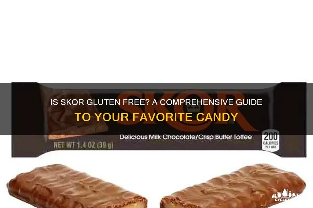 is skor gluten free