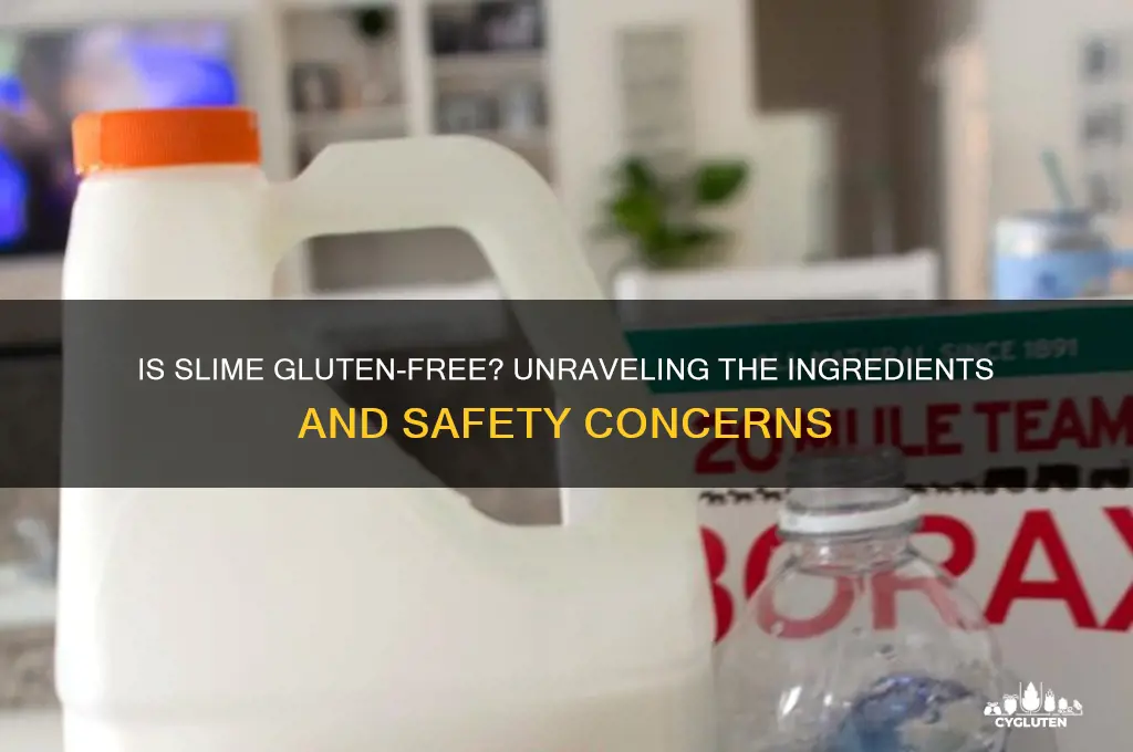 is slime gluten free