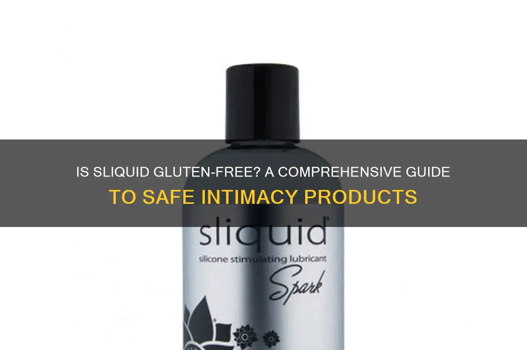 is sliquid gluten free