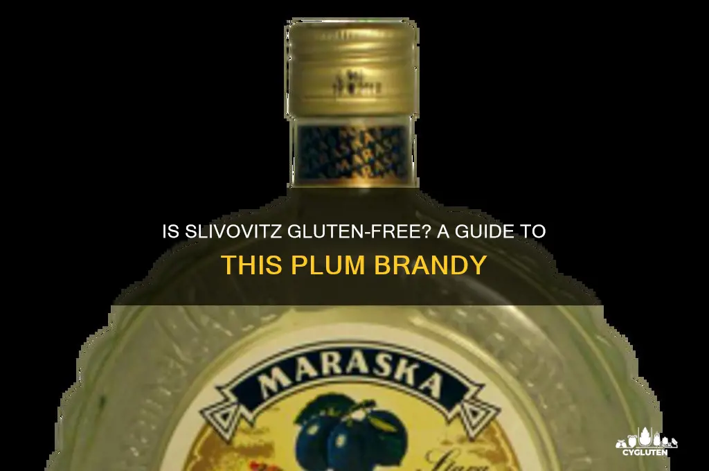 is slivovitz gluten free