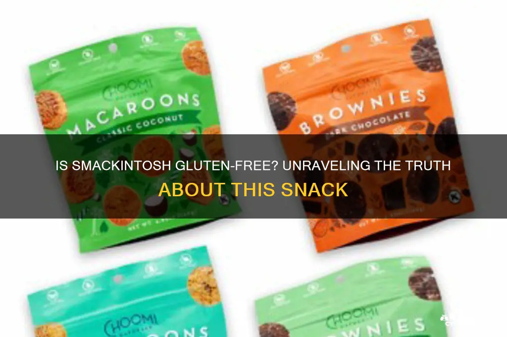 is smackintosh gluten free