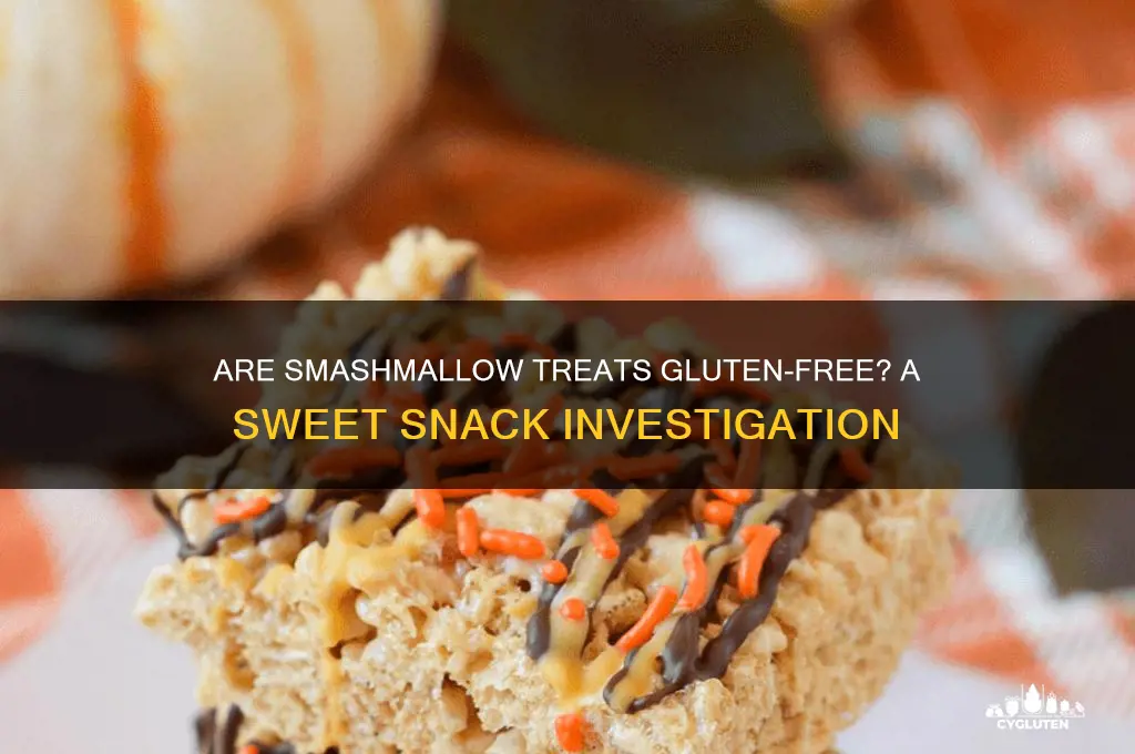 is smashmallow gluten free