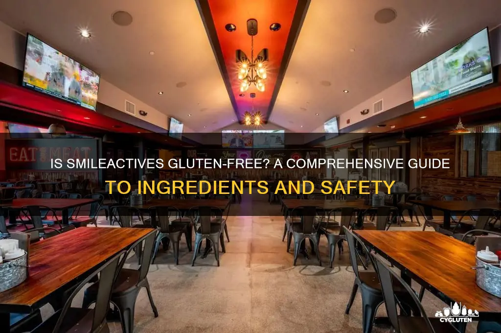 is smileactives gluten free